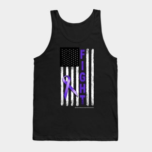 Alzheimer Awareness Murica Tank Top